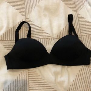 New Thyme Maternity Black Nursing Bra